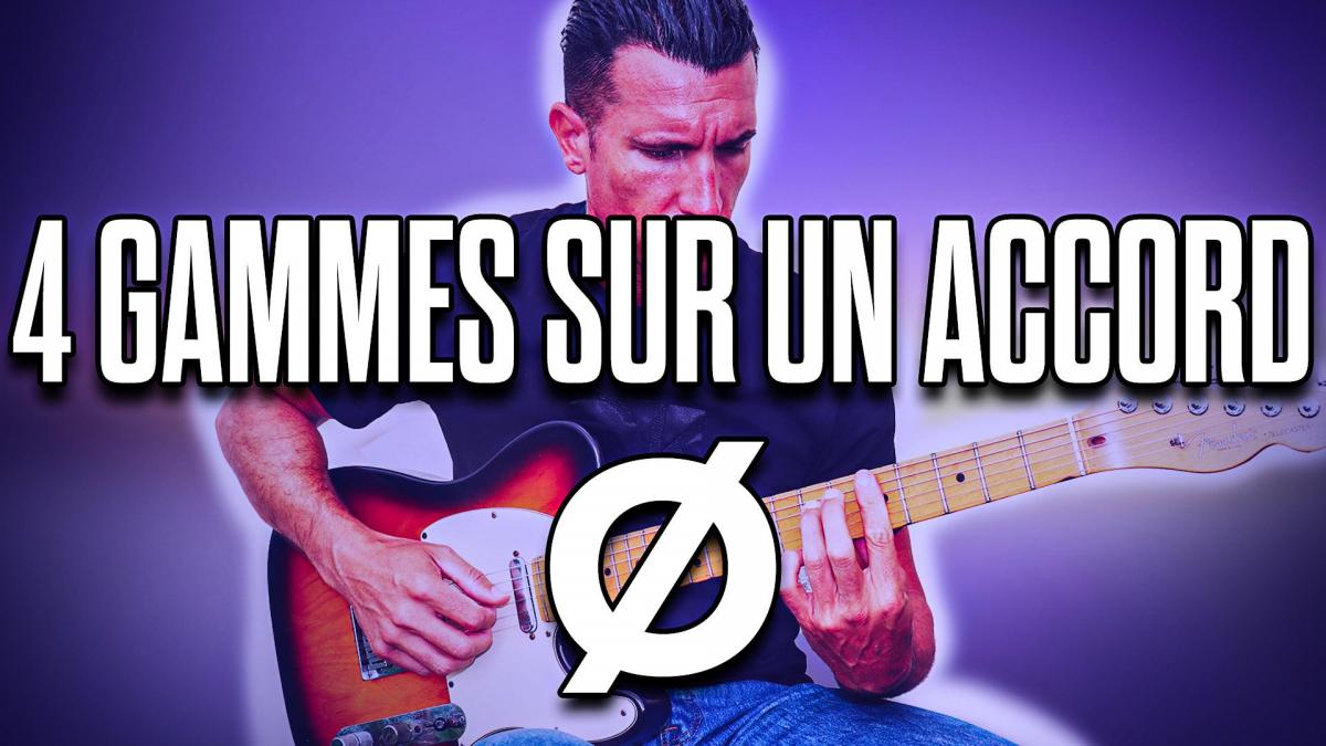 Dans cette vidéo, Sébastien Zunino parle de différentes gammes pouvant être utilisées sur un accord mineur 7b5. Il détaille les positions et les intervalles de chaque gamme, et encourage les spectateurs à travailler leur mémoire musculaire en explorant ce